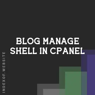 Manage Shell in cPanel: The Complete Guide to Secure SSH Access for Developers | Logo - Indexof